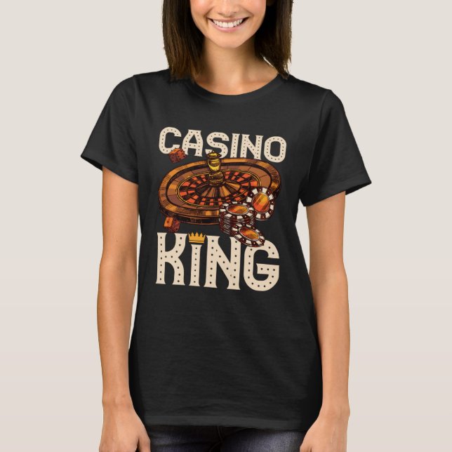 casino for men casino king gambler T-Shirt (Vorderseite)