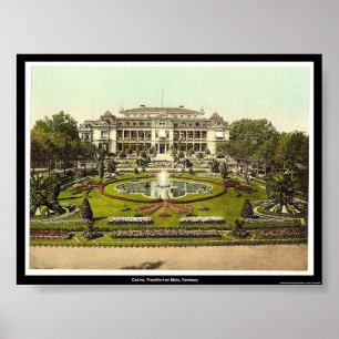 Casino, Frankfort am Main, Deutschland Poster
