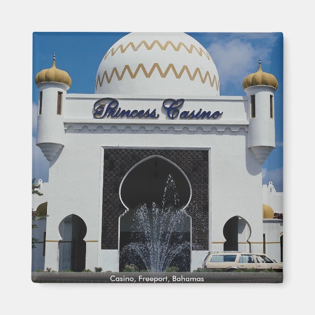 Casino, Freeport, Bahamas Magnet (Vorne)