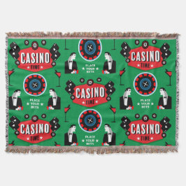 Casino Gambling Poker Roulette Decke