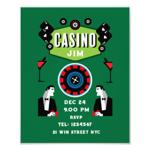 Casino Gambling Poker Roulette Fotodruck