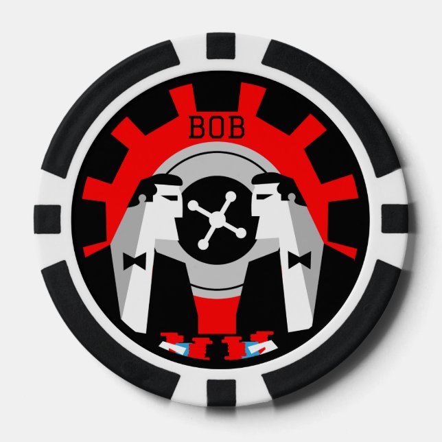 Casino Gambling Poker Roulette Pokerchips (Vorderseite)