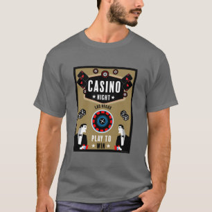 Casino Gambling Poker Roulette T-Shirt
