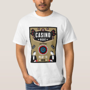 Casino Gambling Poker Roulette T-Shirt