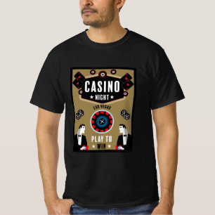 Casino Gambling Poker Roulette T-Shirt