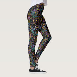 Casino Gambling Pop Mode Leggings