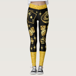 Casino Gambling Pop Mode Leggings