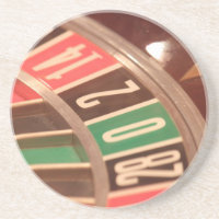 Casino Gambling Roulette Wheel Vintag Retro Style
