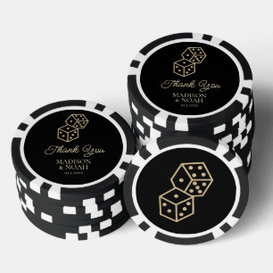 Casino Gastgeschenk Hochzeit Poker Chips
