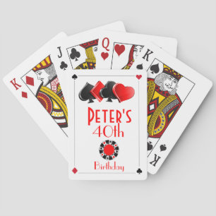 Casino Geburtstagsparty Fantastische Karten spiele Spielkarten