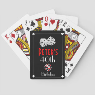 Casino Geburtstagsparty Favoriten Spielkarten