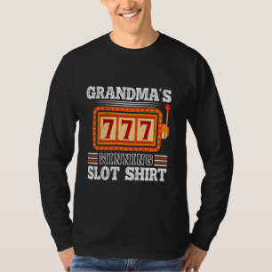 Casino Granny GRANDMAS WINNING SLOT SHIRT 777 Gamb