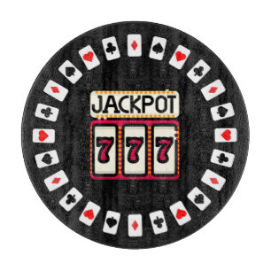 Casino Hit the Jackpot 777 Schneidebrett