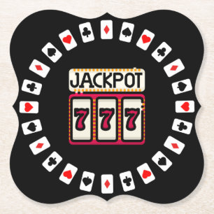 Casino Hit the Jackpot 777 Untersetzer