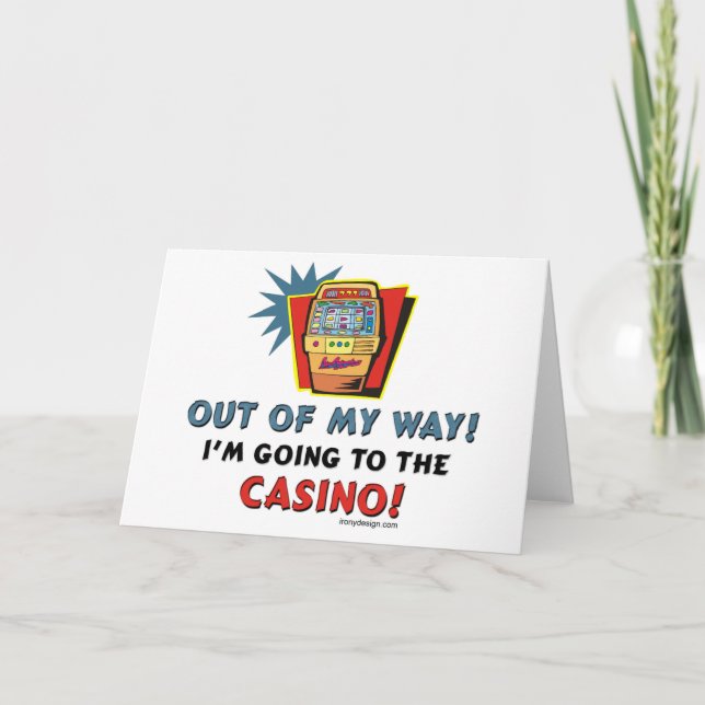 Casino Karte (Vorderseite)