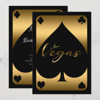Casino Las Vegas 21. Geburtstag Einladung
