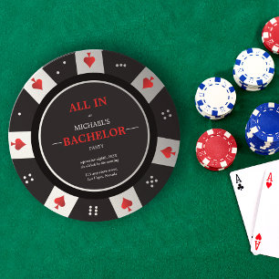Casino Las Vegas Poker Chip Bachelor Einladung