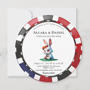 Casino Las Vegas Poker Hochzeit Einladung