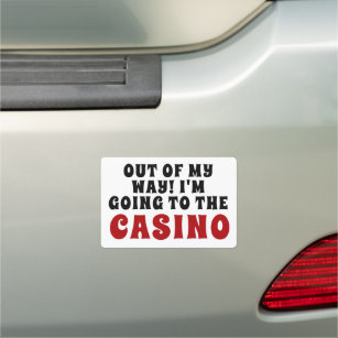 Casino Lounge Sprichwort Auto Magnet