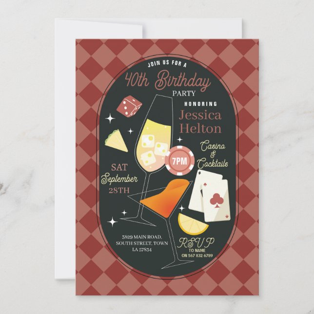 Casino Lugano Festival - Martha Argerich Projekt Einladung (Vorderseite)