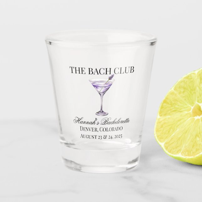 Casino Lugano Schnapsglas (Vorderseite)