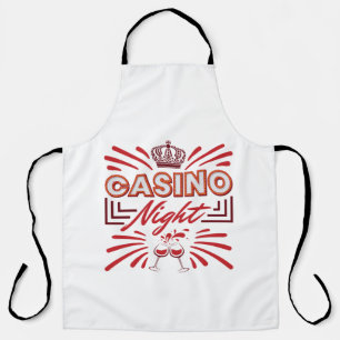Casino Night Party Gambling Lover Schürze