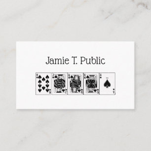 Casino Night Poker Royal Piazza della Riforma Visitenkarte