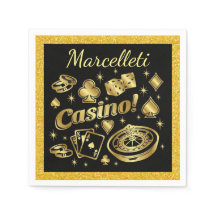 Casino Party Napkins Party Waren