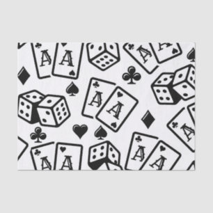 Casino Pattern Seidenpapier