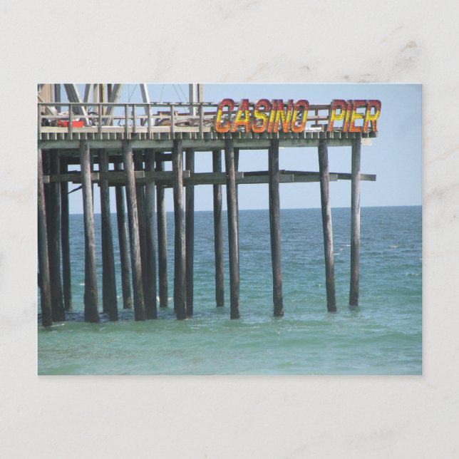 Casino Pier Postkarte (Vorderseite)