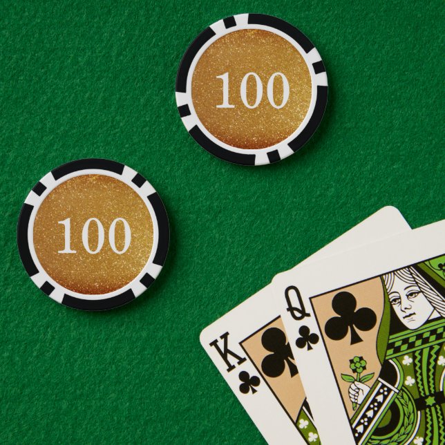 Casino-Poker-Chips für kundenspezifische Glitzer Pokerchips (Pokertisch (doppelt))