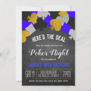 Casino Poker Einladung