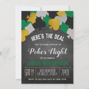 Casino Poker Einladung