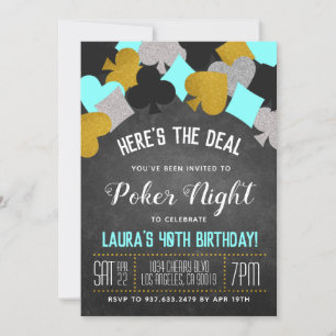 Casino Poker Einladung