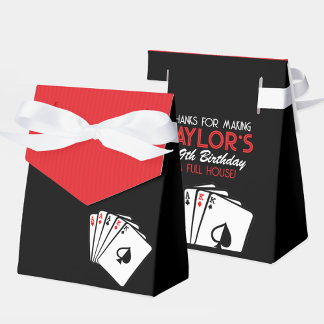 Casino Poker Geburtstagsparty Gefälligkeitsboxen Geschenkschachtel