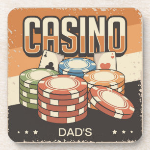 Casino Poker Getränkeuntersetzer