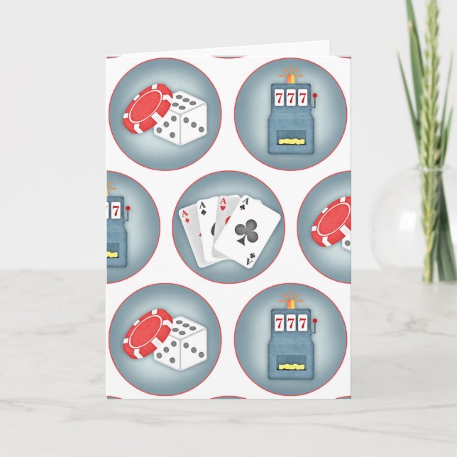 Casino Poker Spielautomat Spielautomat Spielautoma Karte (Vorderseite)