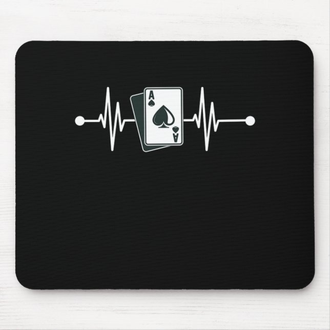 Casino Poker Spielspazierweg Spielspazierweg Mousepad (Vorne)