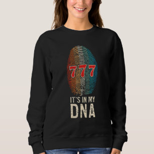 Casino-Spieler Es Ist In Meiner Dna-Slot-Maschine- Sweatshirt