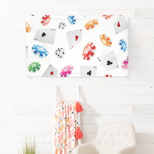 Casino, Spielzubehör Muster Banner (Insitu)