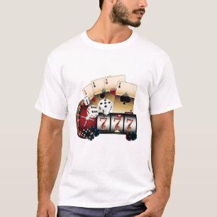 Casino, Vegas, Poker, Glücksspiel, Erwachsene T-Shirt