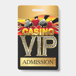 CASINO VIP-Ausweis am Band Ausweis