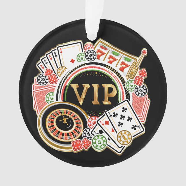 Casino VIP Ornament (Vorderseite)