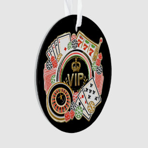 Casino VIP Ornament