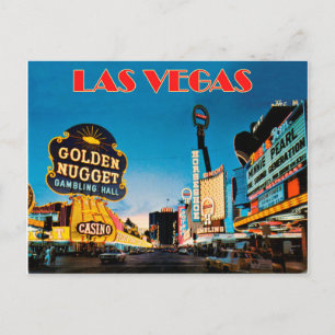 Casinos in Las Vegas Stadt Postkarte
