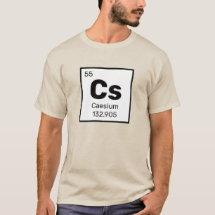 Cäsium/Periodische Tabelle - Cs-Element-T - Shirt
