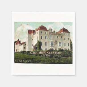 Caskieben Castle/Keith Hall, Clan Keith Serviette