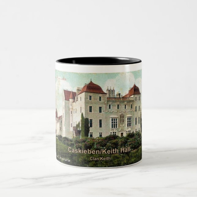 Caskieben/Keith Hall — Clan Keith Zweifarbige Tasse (Mittel)