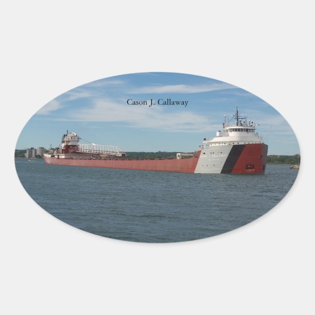 Cason J. Callaway Aufkleber (Vorderseite)