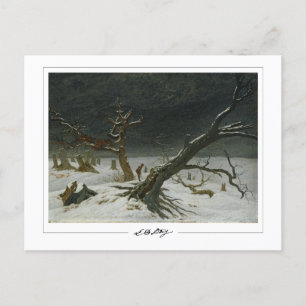 Caspar David Friedrich #128 - Fine Art Postcard Postkarte